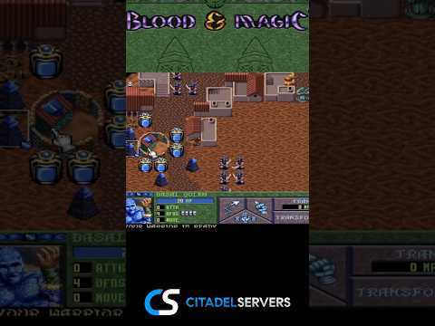 Blood & Magic Gameplay | Classic Fantasy RTS — Citadel Servers video thumbnail