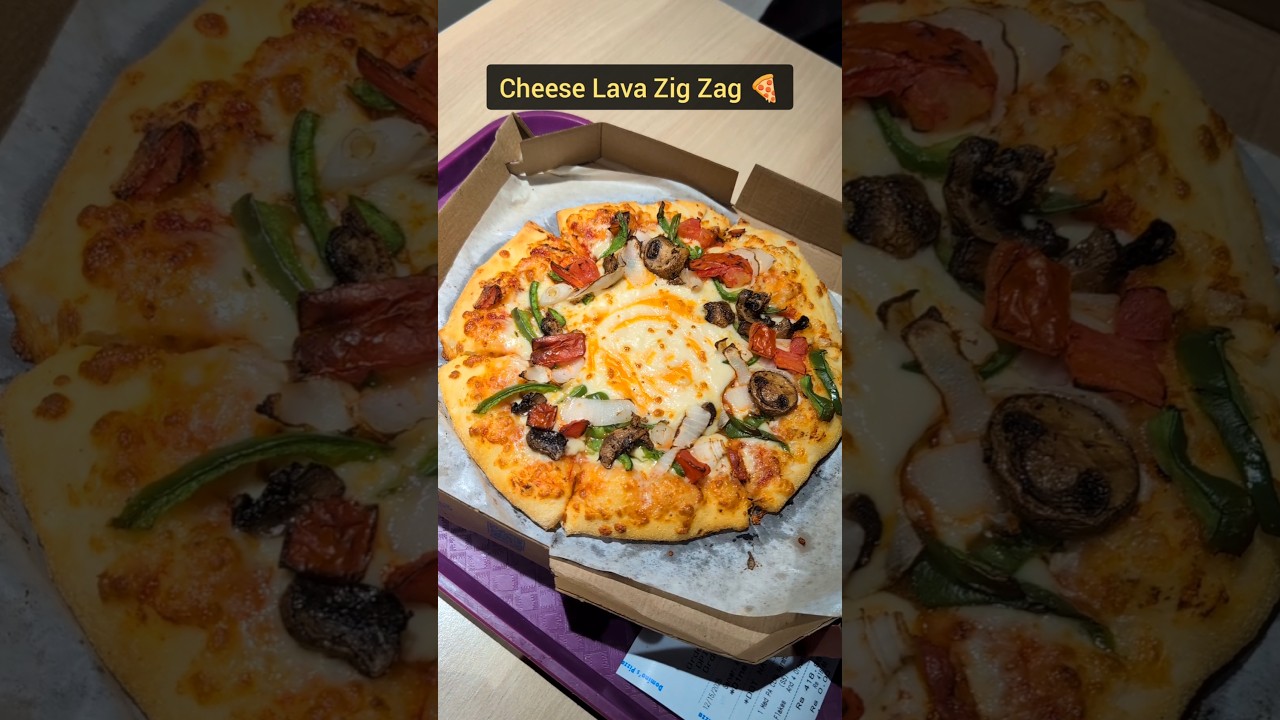 Dominos Cheese Lava Pull Apart Pizza honest review 🥹🤌🏻