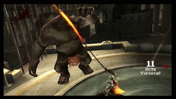 Raspberry Pi 4 2147Mhz Overclock. PSP God of war ghost of Sparta part 2 Gameplay. Settings tweaked