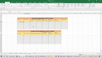 how to use inward and out ward gate pass/ how to make inward and out ward gate pass