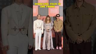 JHOEP, LISA,FELIX in one frame #jhope