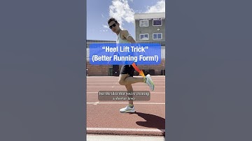 Improve Running Form with better heel lift! One weird trick by #runningcoach Sage Canaday #run