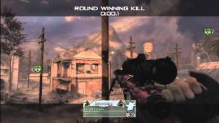 Most ridiculous 360 cross map gwk no scope ever!!!!