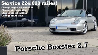 [Porsche Boxster 986 2.7l] Service 224000 miles | Don´t call it old, call it classic