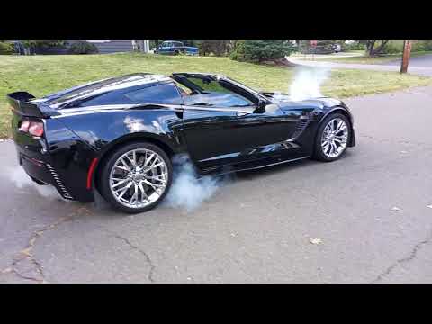 Corvette Burnout Gone WRONG!!!