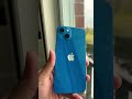 iPhone 13 Blue #shorts #short #iphone #iphone13 #blue