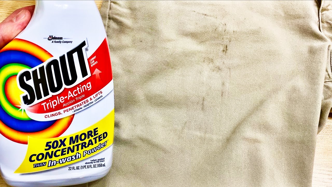 ✓ How To Use Shout Laundry Stain Remover Spray Review 