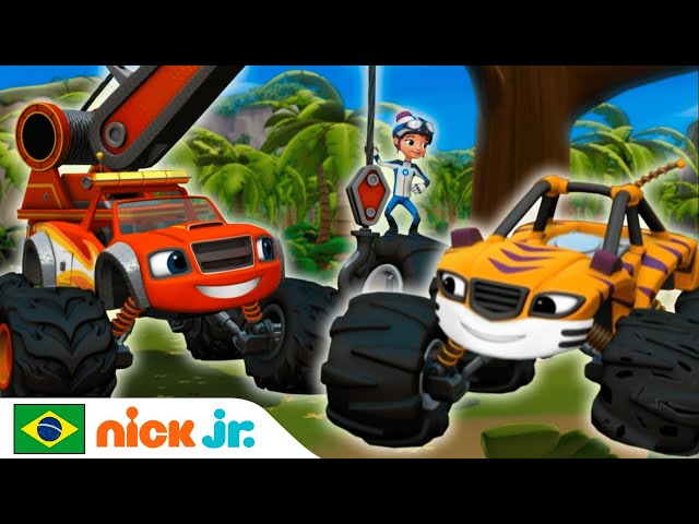 Blaze and the Monster Machines, Salvando o dia