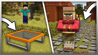 ✔️ NEW Trampolines & Paths in Minecraft! (Furniture Mod Update)