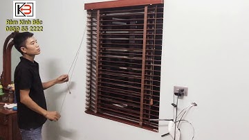 Rèm gỗ, rèm cửa sổ, rèm che nắng