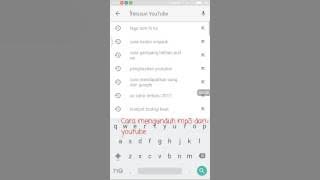 Cara Download Lagu Mp3 lewat Youtube