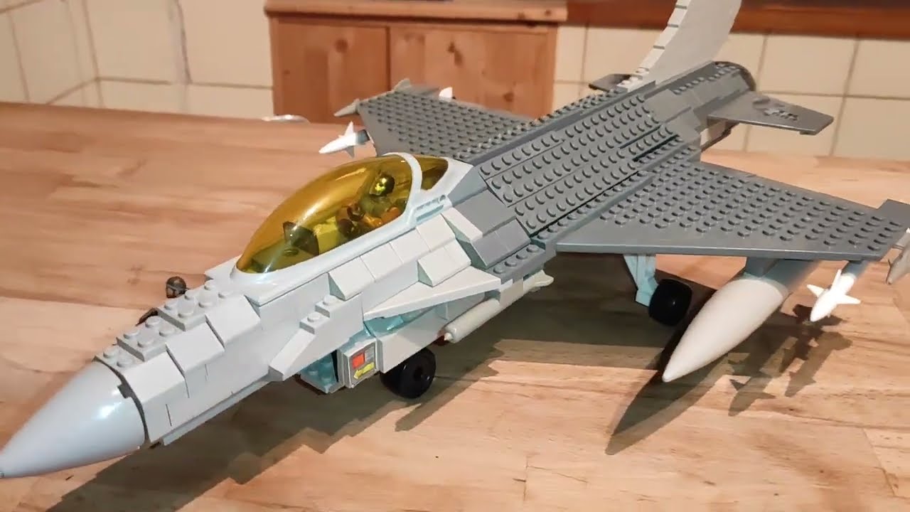 Mega Bloks Probuilder 9764 Tactical Fighter #megabloks #mega - YouTube