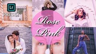 Rose Pink Lightroom Mobile Preset | Husnain Gul screenshot 5