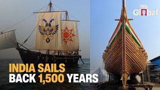Download Lagu INSV Kaundinya Sets Sail: India Revives 1,500-Year-Old Engine-Less Ship to Oman | India Today Global MP3