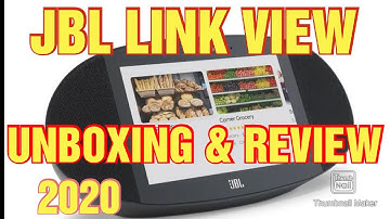 JBL Link View Review Smart Display Google-Powered Display with Audio & Bluetooth Unboxing Review