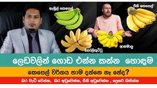 කන්න හොඳම කෙසෙල් වර්ගය මොකක්ද? | What is the best type of Banana By Nutritionist Hiroshan Jayaranga