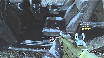 MW3 SPECIAL OPS EASTER EGG! hidden AK74u