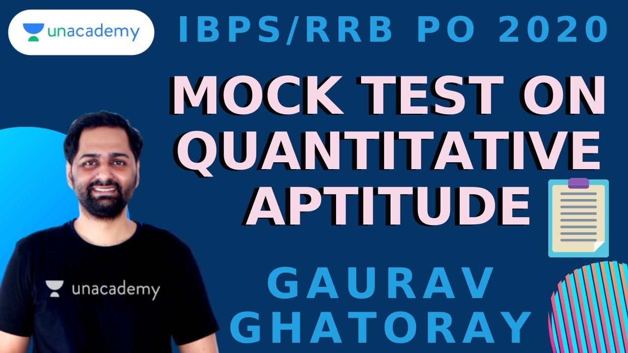 Quantitative Aptitude Mock Test For IBPS RRB PO 2020 YouTube