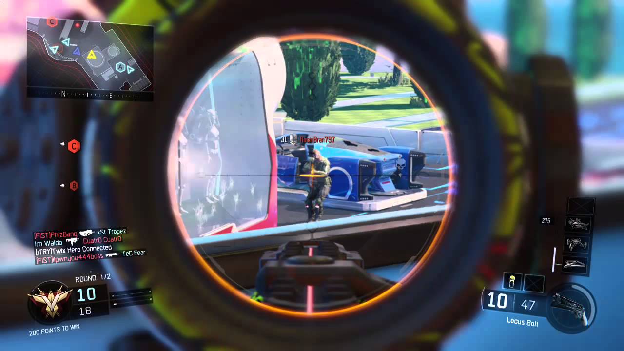 See Through Walls???.... bo3 gameplay