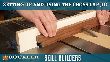 How to Cut Cross Lap Joints | Rockler Skill Builders