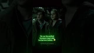 When Ron Cared more about Hermione than his BEST FRIEND 😭 #harrypotter #hogwarts