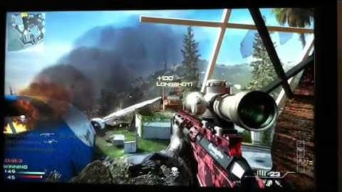 HD MW3 BlackBox First MSR Gameplay