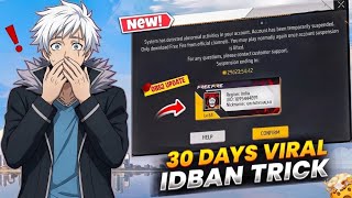 Free Fire Account 30 Day Id Ban Kaise Kare 😱 ll 100% working 2026 🤯 | Google Facebook Id Ban 2026 screenshot 1