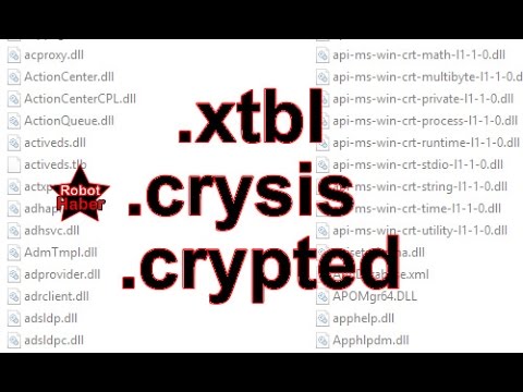 .xtbl .crysis .crypted uzantılı dosyaların şifresi nasıl çözülür? Şifreleme Virüsü