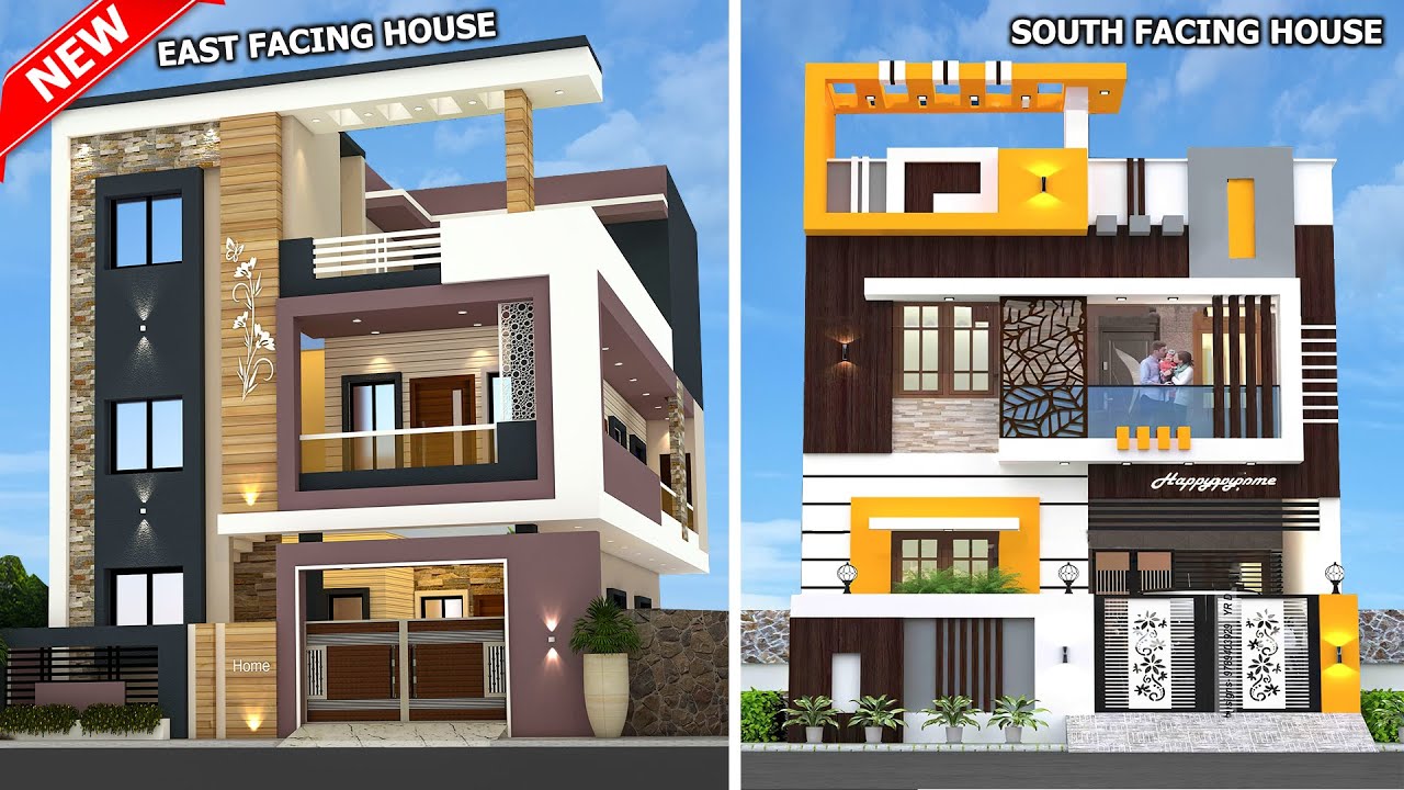 33 Modern 2 Floor House Front Elevation Designs 2022 | Double ...