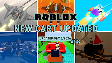 Roblox | Create a Cart Ride | New Carts Updated on 09/13/2024 #58