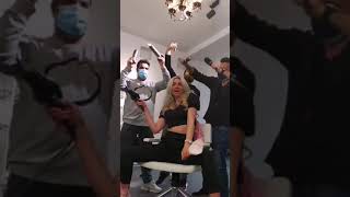 QMK-  Queen Myriam Klink Dancing In Crazy Way At Saloon - جنون ورقص ميريام كلينك الأكثر اثارة