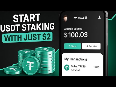 Start USDT Staking With Just $2 | New USDT Staking Website 2025 | Telegram Staking Bot Review