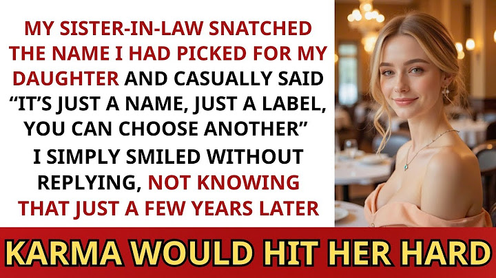 She Stole My Baby’s Name… Years Later, Karma Knocked on Her Door