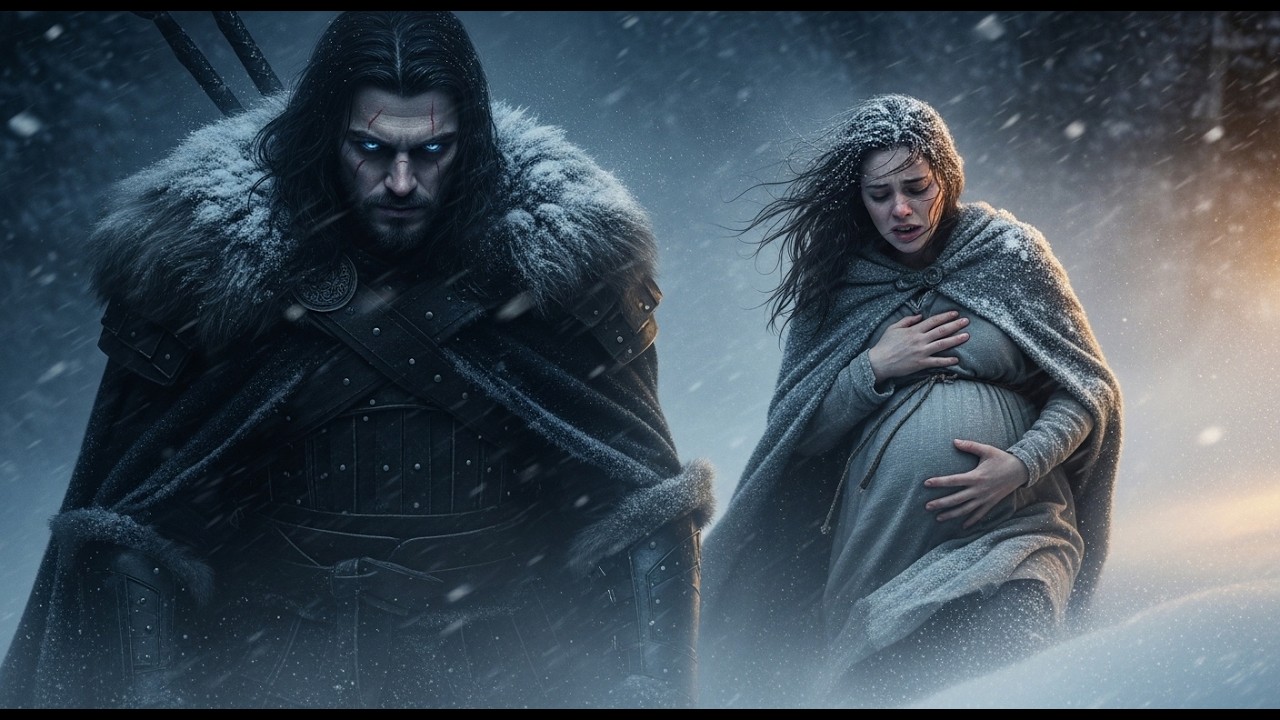 Eine schwangere Omega im Schneesturm ausgesetzt – das „Monster“ war ein verbannter Kriegsheld