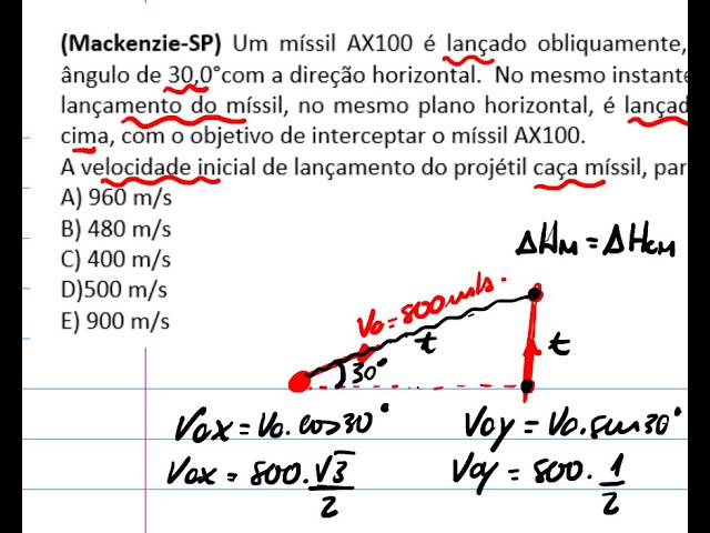 Mackenzie-SP) An AX100 missile is launched obliquely, at a