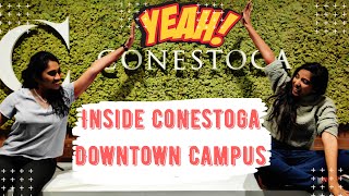 Inside Conestoga College Downtown Campus | College Tour | Colleges In Canada | Student Facilities