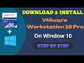 How to Download and Install VMware Workstation 16 Pro on Windows 10 | 2022 | Step by Step