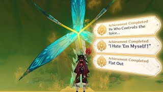 All Hidden Achievements Of Setekh Wenut Boss New Sumeru Achievements Genshin Impact 3.4