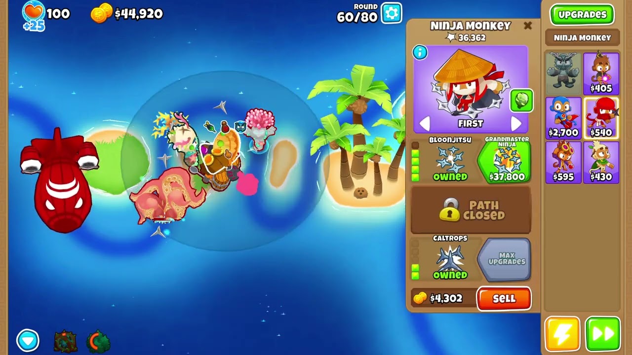 Bloons TD 6 | Spice Islands | Hard - Magic Monkeys Only Strategy Guide 