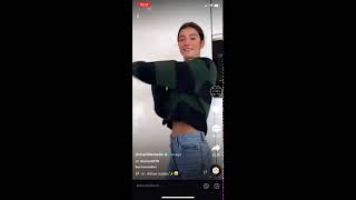 Charli throwing it back tik tok
