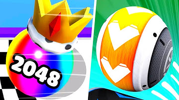 Ball Merge 2048 | Gyro Balls - All Levels Gameplay Walkthrough Android, iOs