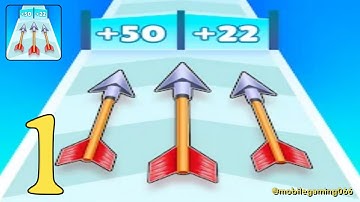 Arrow Run Race: Archery Games - Gameplay Mobile Game Walkthrough All Levels Android Ios Part 1