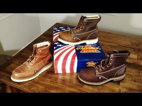 Thorogood boot review, Soft, Steel and Emperor toe - YouTube
