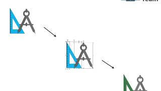 measurement scale divider graphics multiplication flat powerpoint design