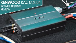 Kenwood KACM3004  Compact 4Channel Power Testing! (Vehicle, Marine & ATV)