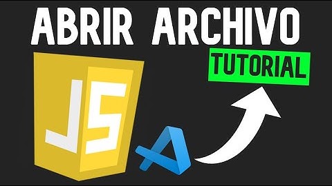 👉cómo ABRIR un Archivo JavaScript ACTUALIZADO 2025✅