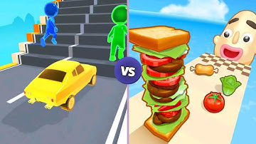 Shape Shifting Vs Sandwich Runner Gameplay Walkthrough Update (vs Part 108)