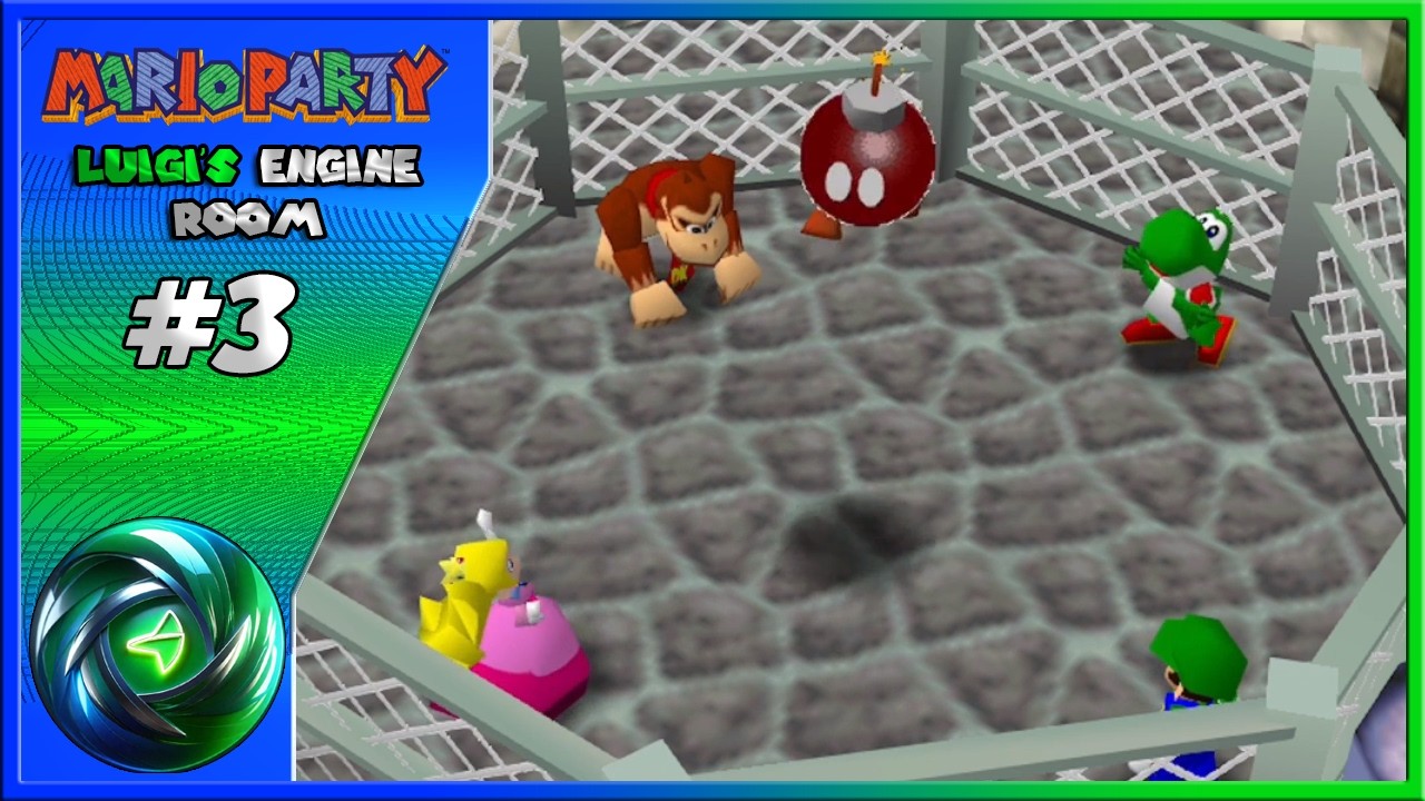 Mario Party - Luigi's Engine Room | Ep. 3 Threats of Sabotage