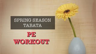 PhysEdZone: “Spring Season Tabata” PE Workout | Brain Break