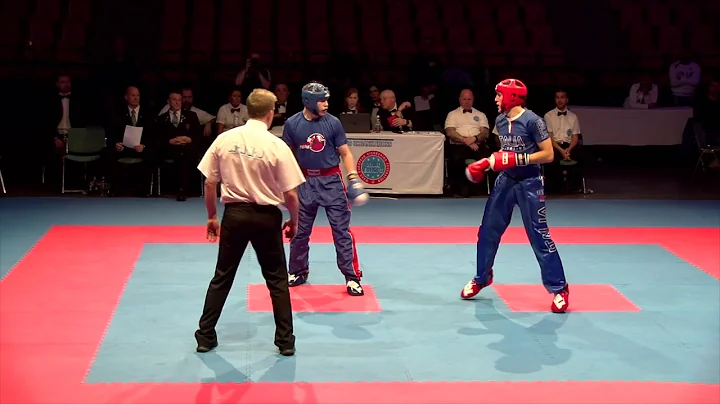 Timothy Bos v Finlay Heesom WAKO European Champion...